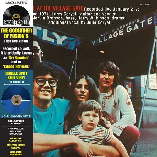 Larry Coryell - At The Village Gate vinyl record cover