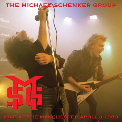 The Michael Schenker Group - Live In Manchester 1980 vinyl record cover