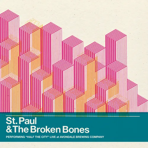 St. Paul & The Broken Bones - Half The City Live vinyl record cover