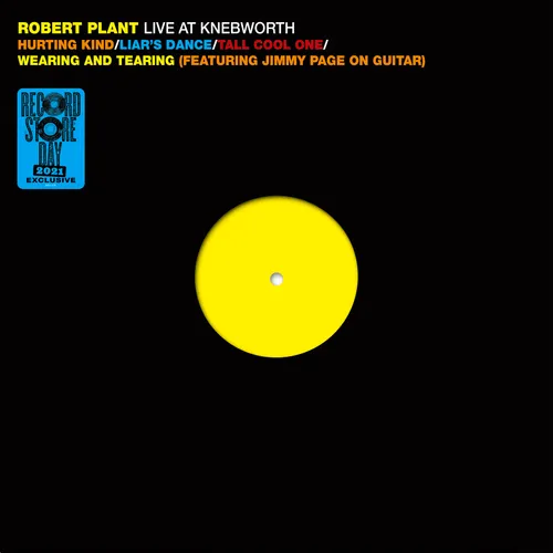 Robert Plant - Live at Knebworth 1990 vinyl record cover