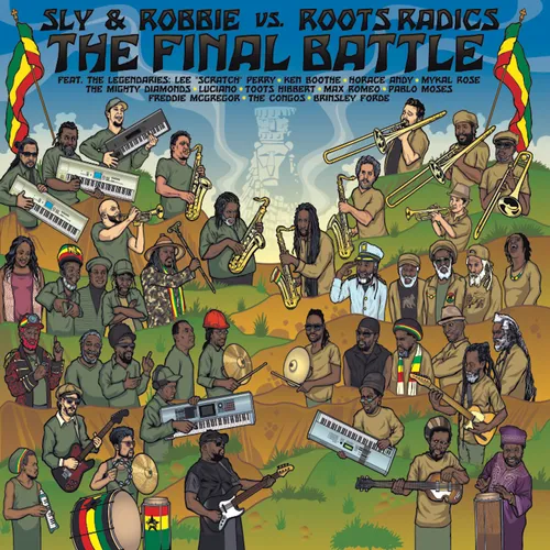 Sly & Robbie vs. Roots Radics - The Final Battle: Sly & Robbie vs. Roots Radics vinyl record cover