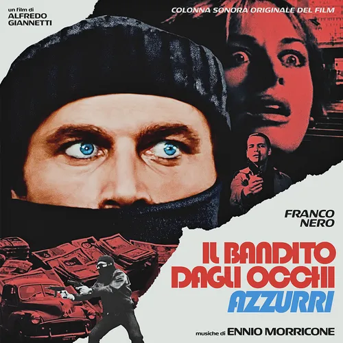 Ennio Morricone - Blue-Eyed Bandit (Ii Bandito Dagli Occhi Azzurri) vinyl record cover
