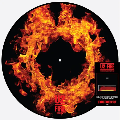 U2 - Fire (40th Anniversary Edition) vinyl record cover