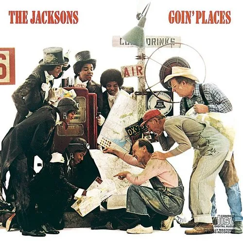 The Jacksons - Goin' Places vinyl record cover
