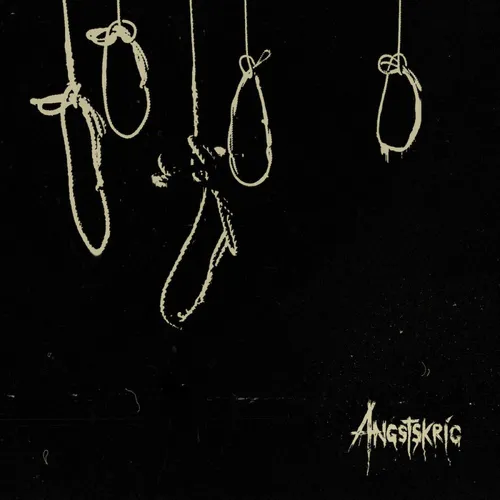 Angstskríg - Skyggespil vinyl record cover