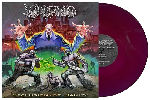 Mindfield - Seclusion Of Sanity vinyl record cover
