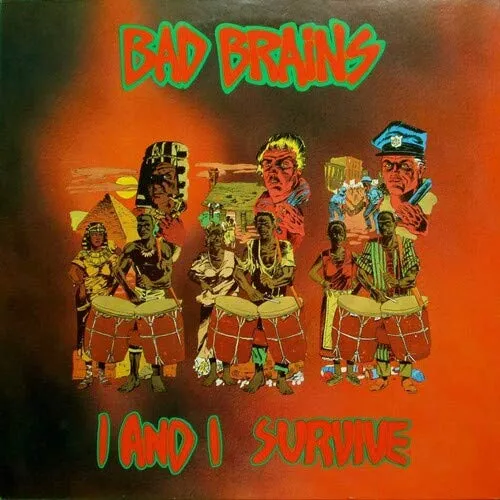 Bad Brains - I And I Survive EP vinyl record cover
