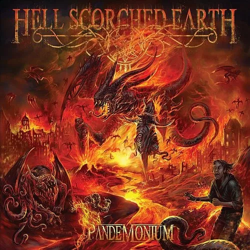 Hell Scorched Earth - Pandemonium vinyl record cover