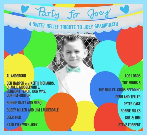 Various Artists - A Sweet Relief tribute to Joey Spampinato vinyl record cover