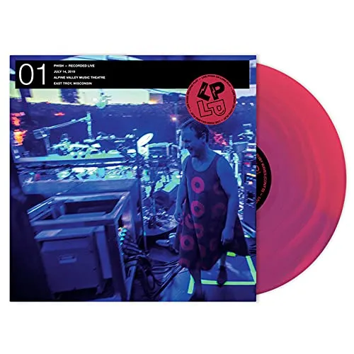 Phish - Lp On Lp 01 (Ruby Waves 7/14/19) vinyl record cover