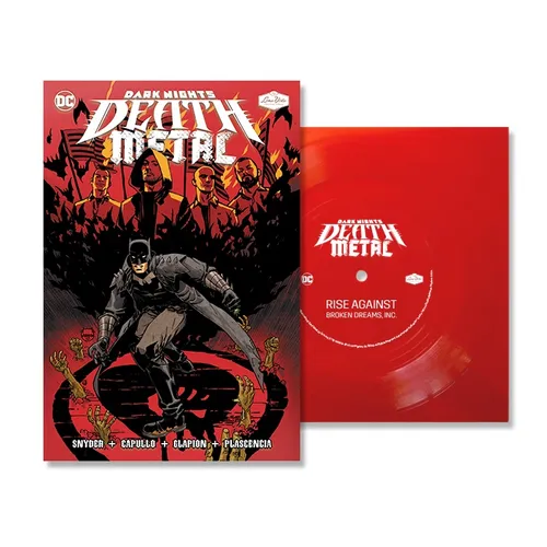 Rise Against - Broken Dreams, Inc. (DC - Dark Nights: Death Metal Version) vinyl record cover