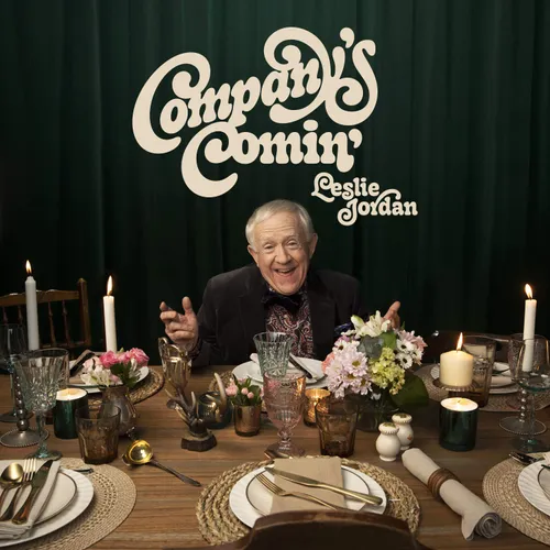 Leslie Jordan - Company's Comin' vinyl record cover