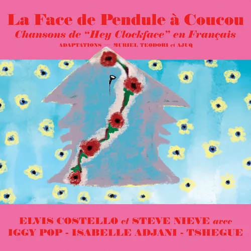 Elvis Costello - La Face de Pendule à Coucou EP vinyl record cover