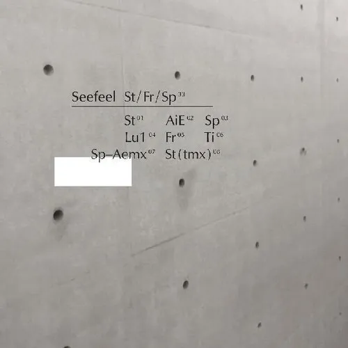 Seefeel - St / Fr / Sp vinyl record cover