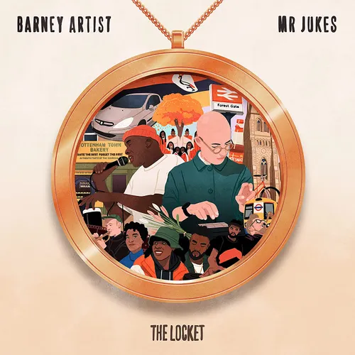 Mr Jukes / Barney Artist - The Locket vinyl record cover