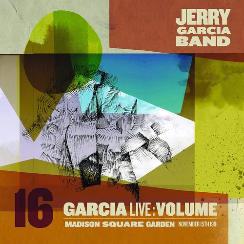 Jerry Garcia Band - GarciaLive Volume 16: November 15th, 1991 Madison Square Garden vinyl record cover