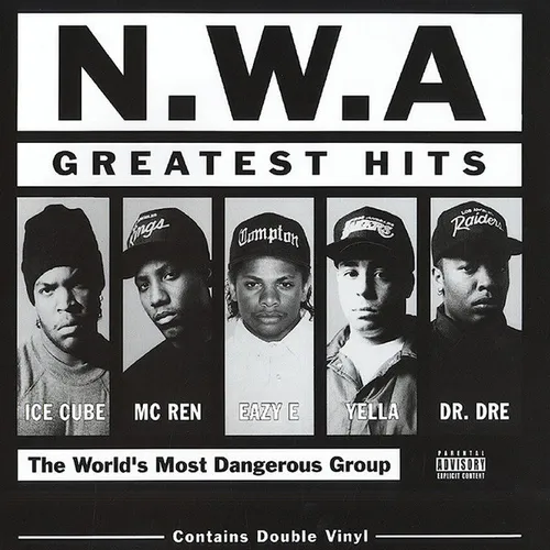 N.W.A. - Greatest Hits vinyl record cover