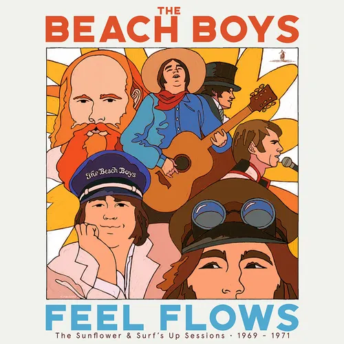 The Beach Boys - Feel Flows: The Sunflower & Surf's Up Sessions 1969-1971 vinyl record cover