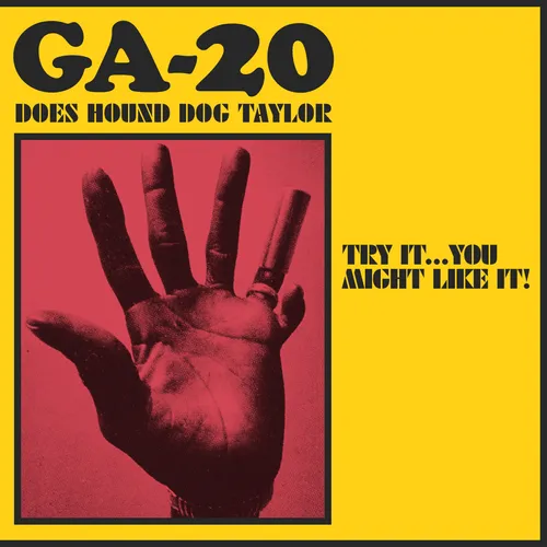 GA-20 - Does Hound Dog Taylor vinyl record cover