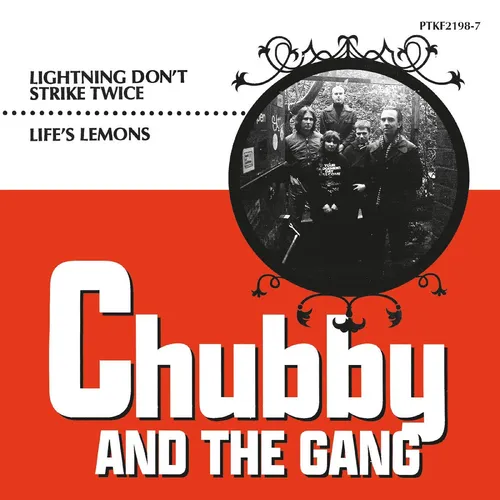 Chubby And The Gang - Lightning Don’t Strike Twice / Life’s Lemons vinyl record cover