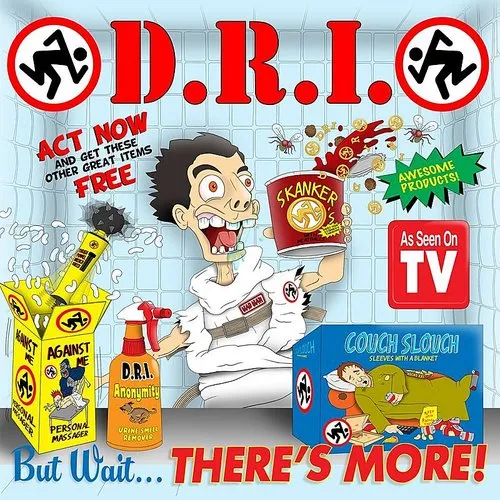 D.R.I. - But Wait ... There's More! EP vinyl record cover