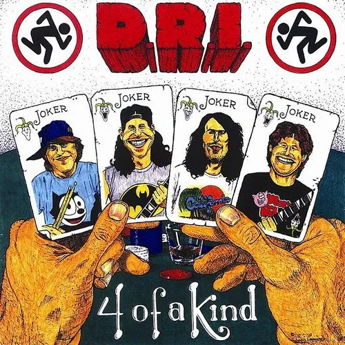 D.R.I. - Four Of A Kind vinyl record cover