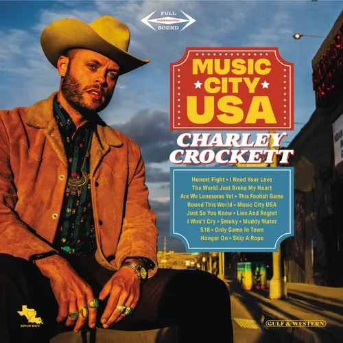 Charley Crockett - Music City USA vinyl record cover