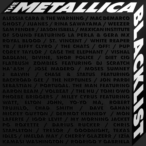 Metallica - The Metallica Blacklist vinyl record cover