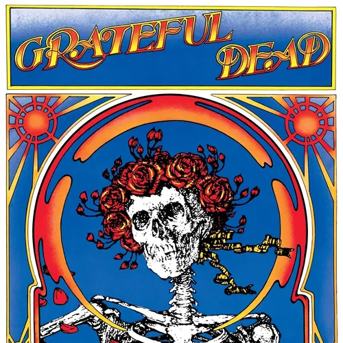 Grateful Dead - Grateful Dead (Skull & Roses) vinyl record cover