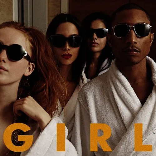 Pharrell Williams - G I R L (Gold Series) vinyl record cover