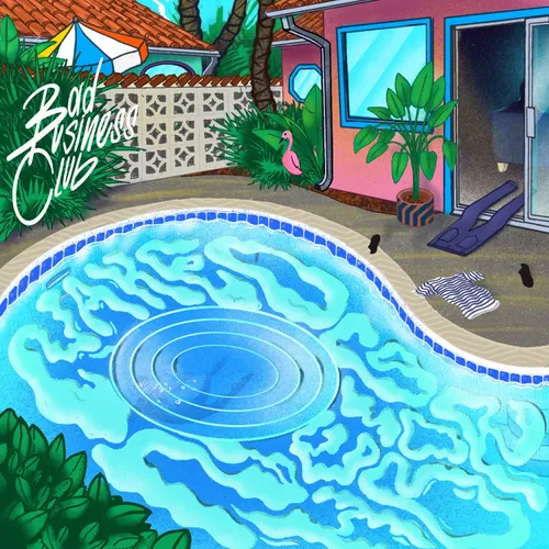 Bad Business Club - Naked Neighbor vinyl record cover