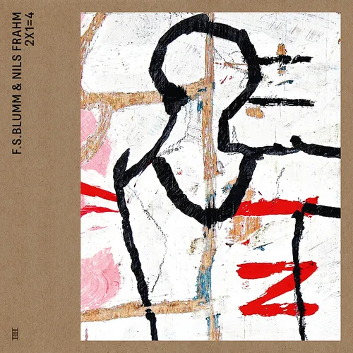 Nils Frahm &amp; FS Blumm - 2x1=4 vinyl record cover