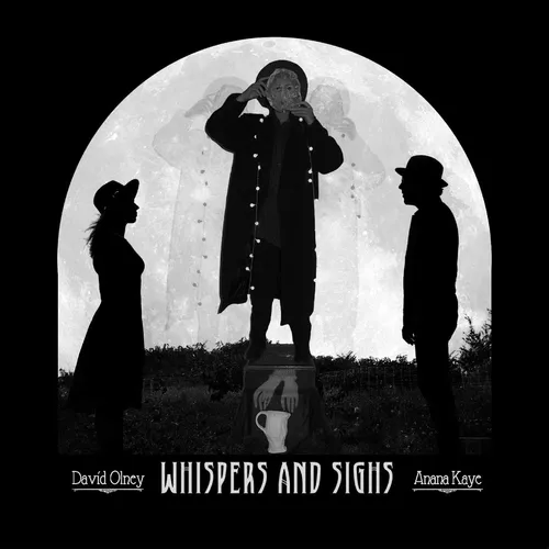 David Olney & Anana Kaye - Whispers And Sighs vinyl record cover
