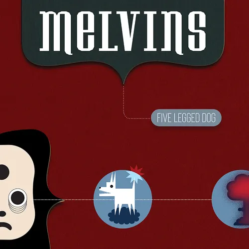 Melvins - Five Legged Dog vinyl record cover