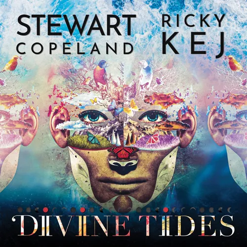Stewart Copeland &amp; Ricky Kej - Divine Tides vinyl record cover