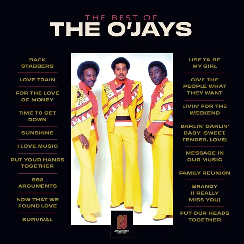 O'Jays - The Best Of The O'Jays vinyl record cover