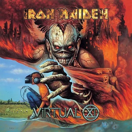 Iron Maiden - Virtual XI vinyl record cover