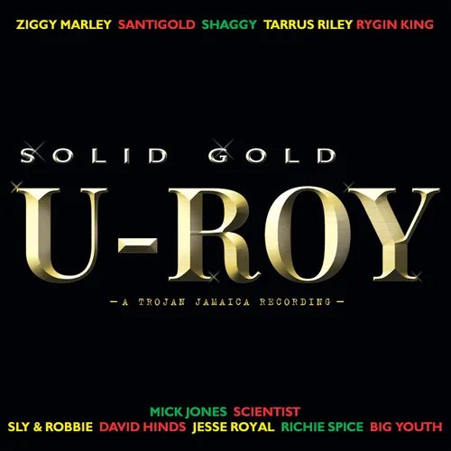 U Roy - Solid Gold vinyl record cover