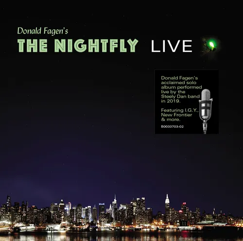 Donald Fagen - Donald Fagen’s The Nightfly Live vinyl record cover