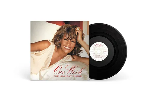 Whitney Houston - One Wish: The Holiday Album vinyl record cover