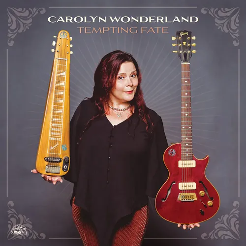 Carolyn Wonderland - Tempting Fate vinyl record cover