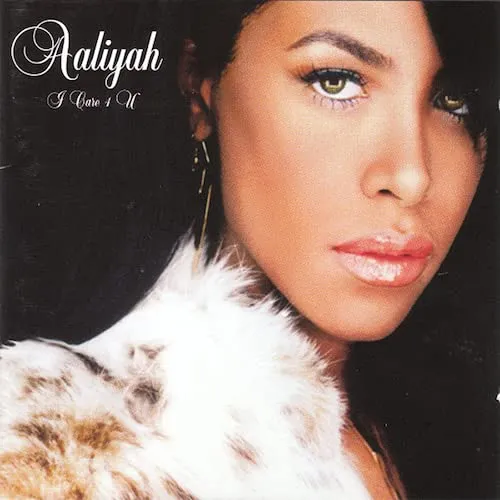 Aaliyah - I Care 4 U vinyl record cover
