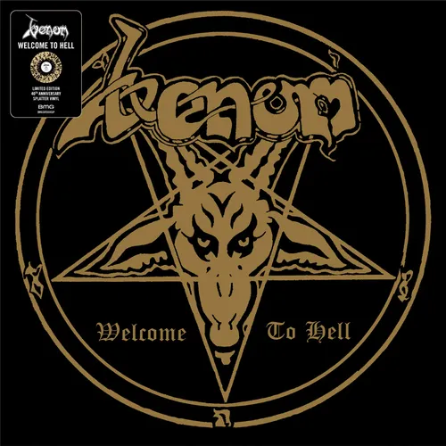 Venom - Welcome To Hell vinyl record cover