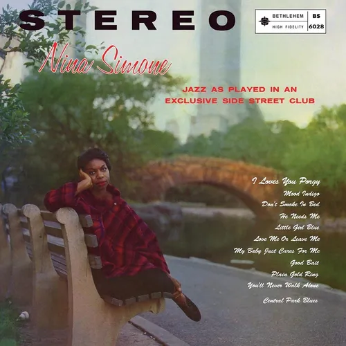 Nina Simone - Little Girl Blue: 2021 - Stereo Remaster vinyl record cover
