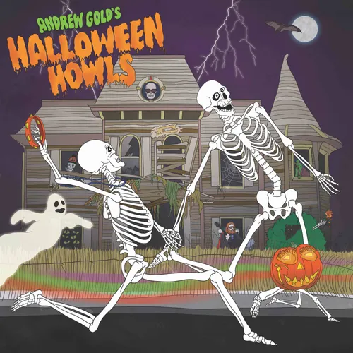Andrew Gold - Halloween Howls: Fun & Scary Music vinyl record cover