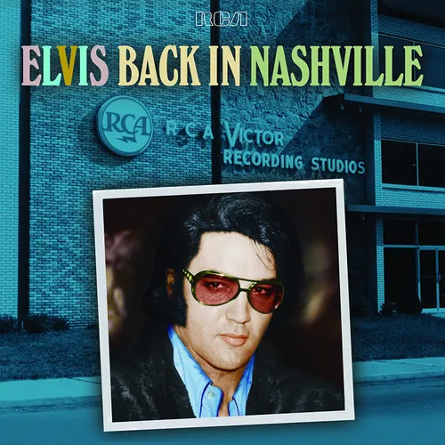 Elvis Presley - Back In Nashville vinyl record cover