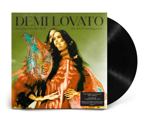 Demi Lovato - Dancing With The Devil...The Art Of Starting Over vinyl record cover