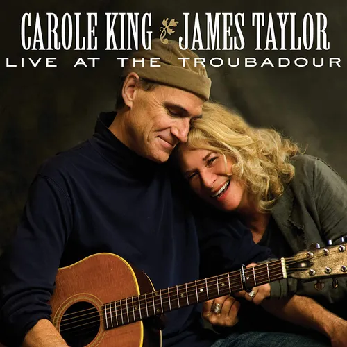 Carole King & James Taylor - Live at The Troubadour vinyl record cover