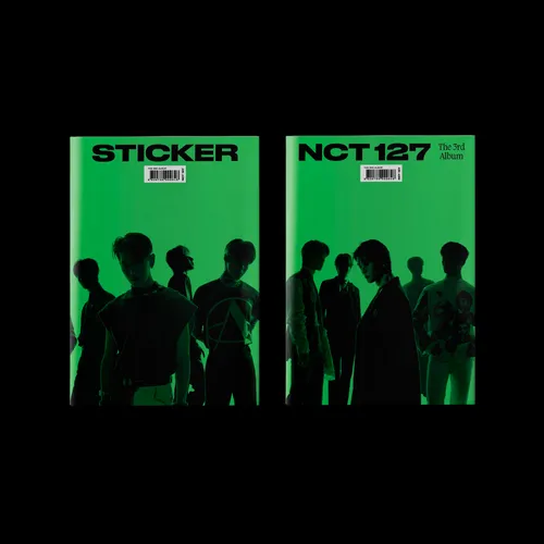 NCT 127 - The 3rd Album 'Sticker' (Sticky Ver.) vinyl record cover