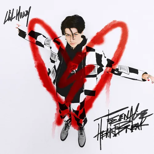 LILHUDDY - Teenage Heartbreak vinyl record cover